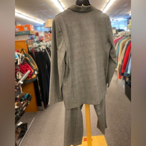 A Dunner Sz.10Petite Gray Pant Suit - Picture 4 of 5